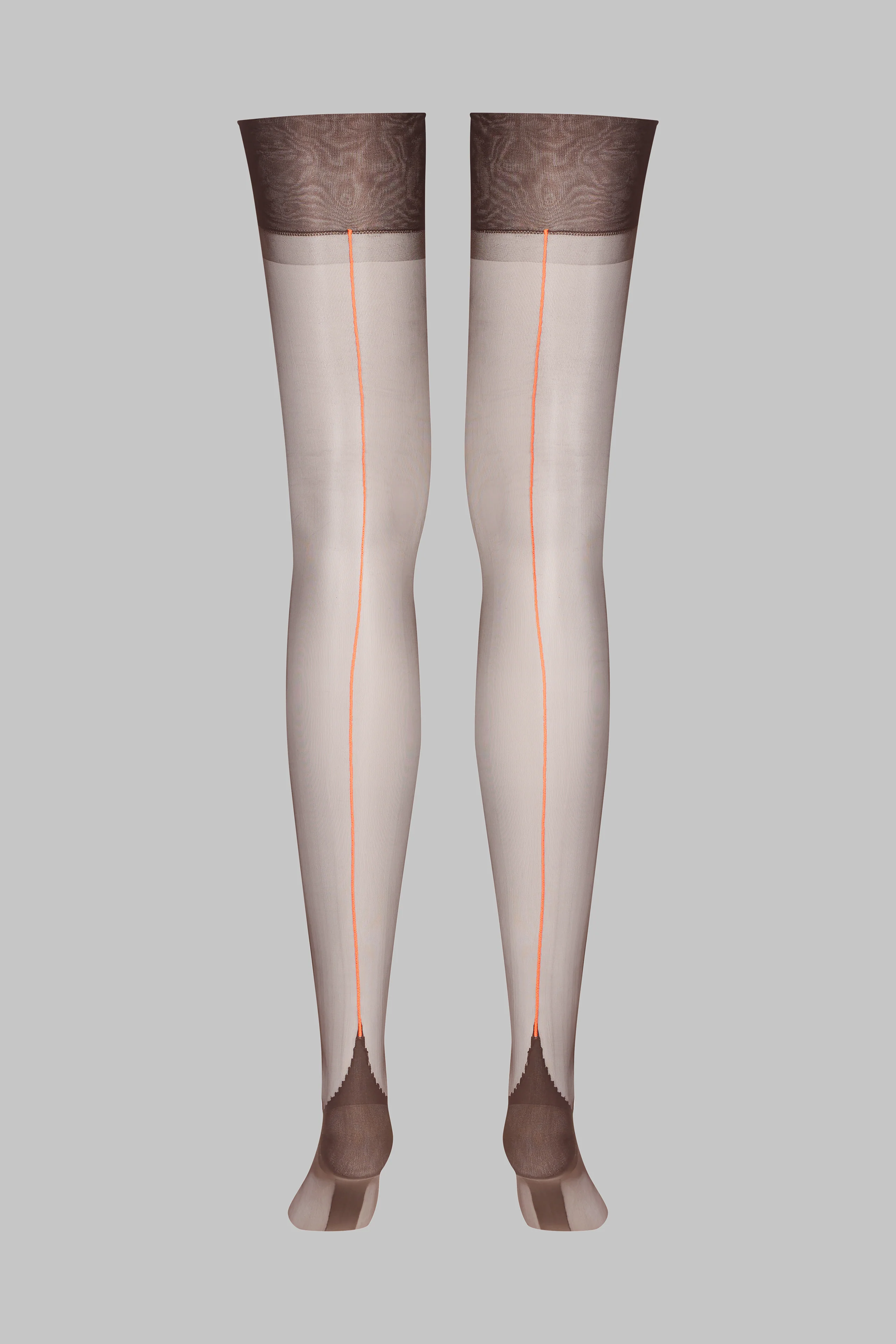 Authentic neon seamed nylon stockings -15D - LEGWEAR - Image 4