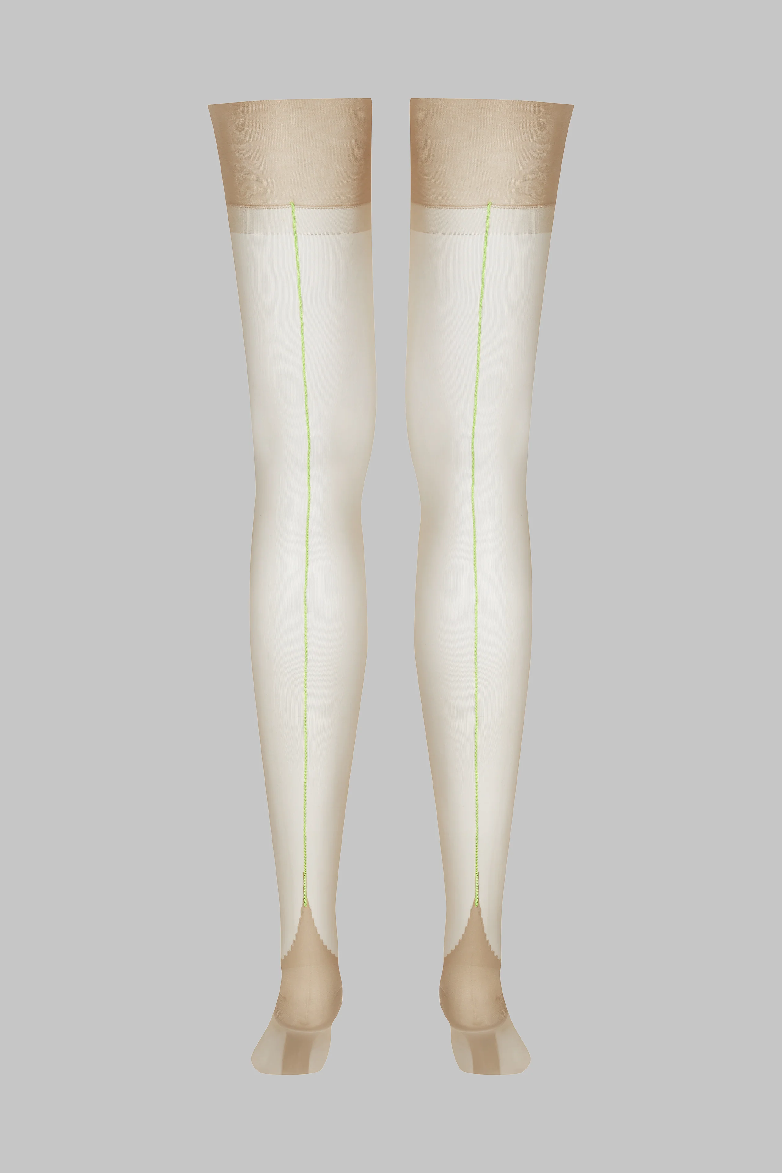 Authentic neon seamed nylon stockings -15D - LEGWEAR - Image 4