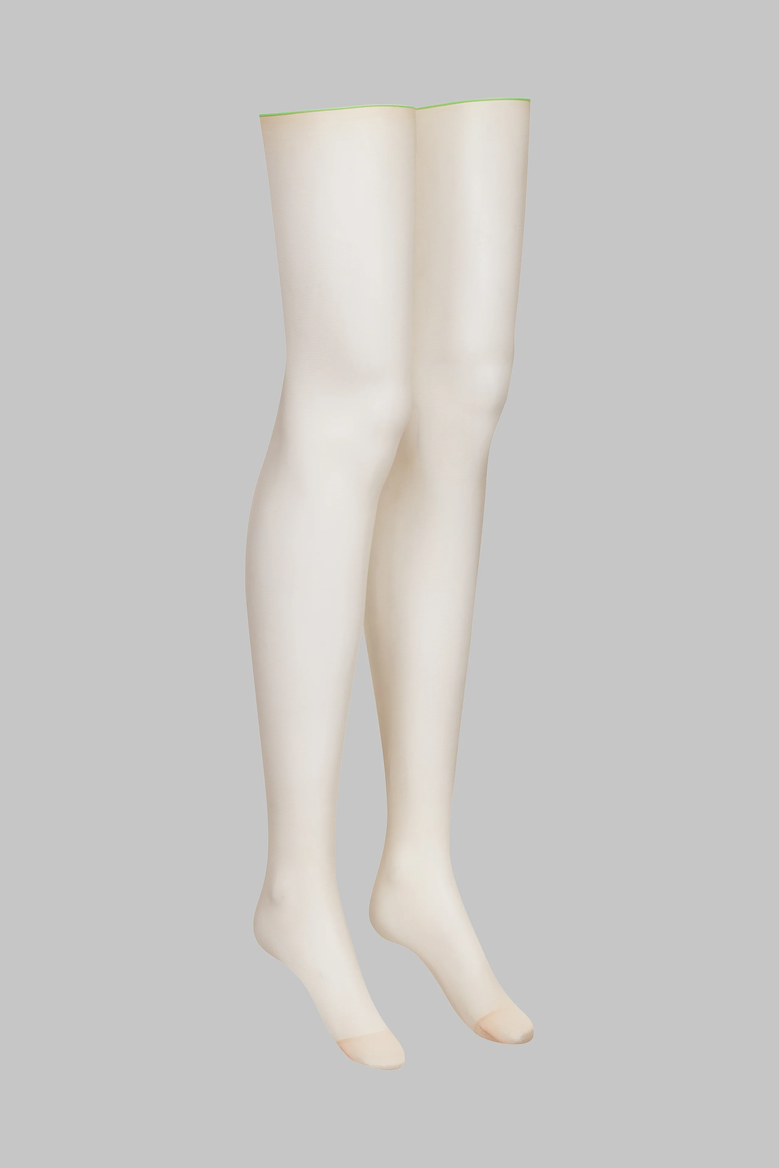 Cut and curled neon seamed stockings - 20D - LEGWEAR - Image 5