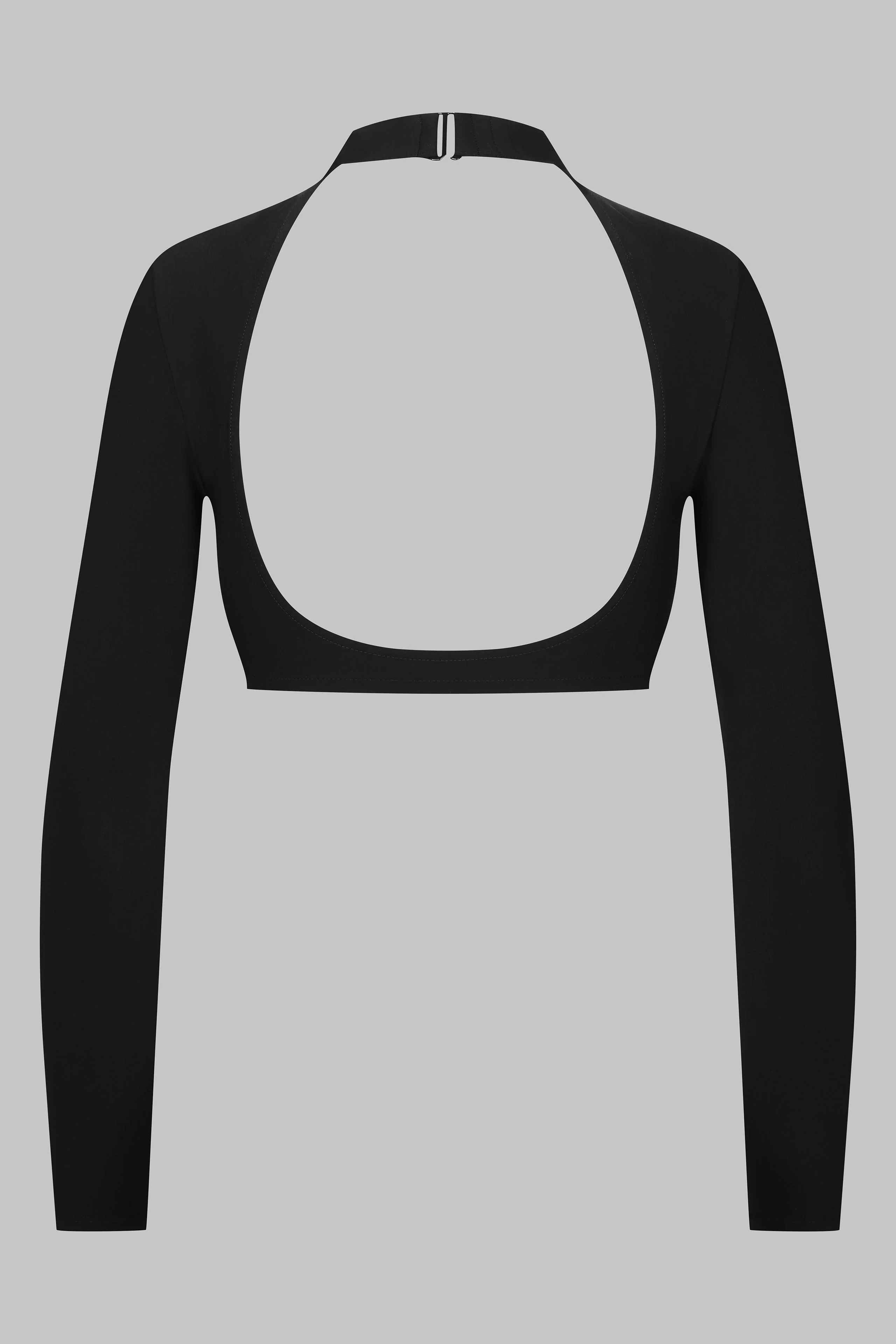 Open back long sleeves top - Nuit Infinie - Image 5