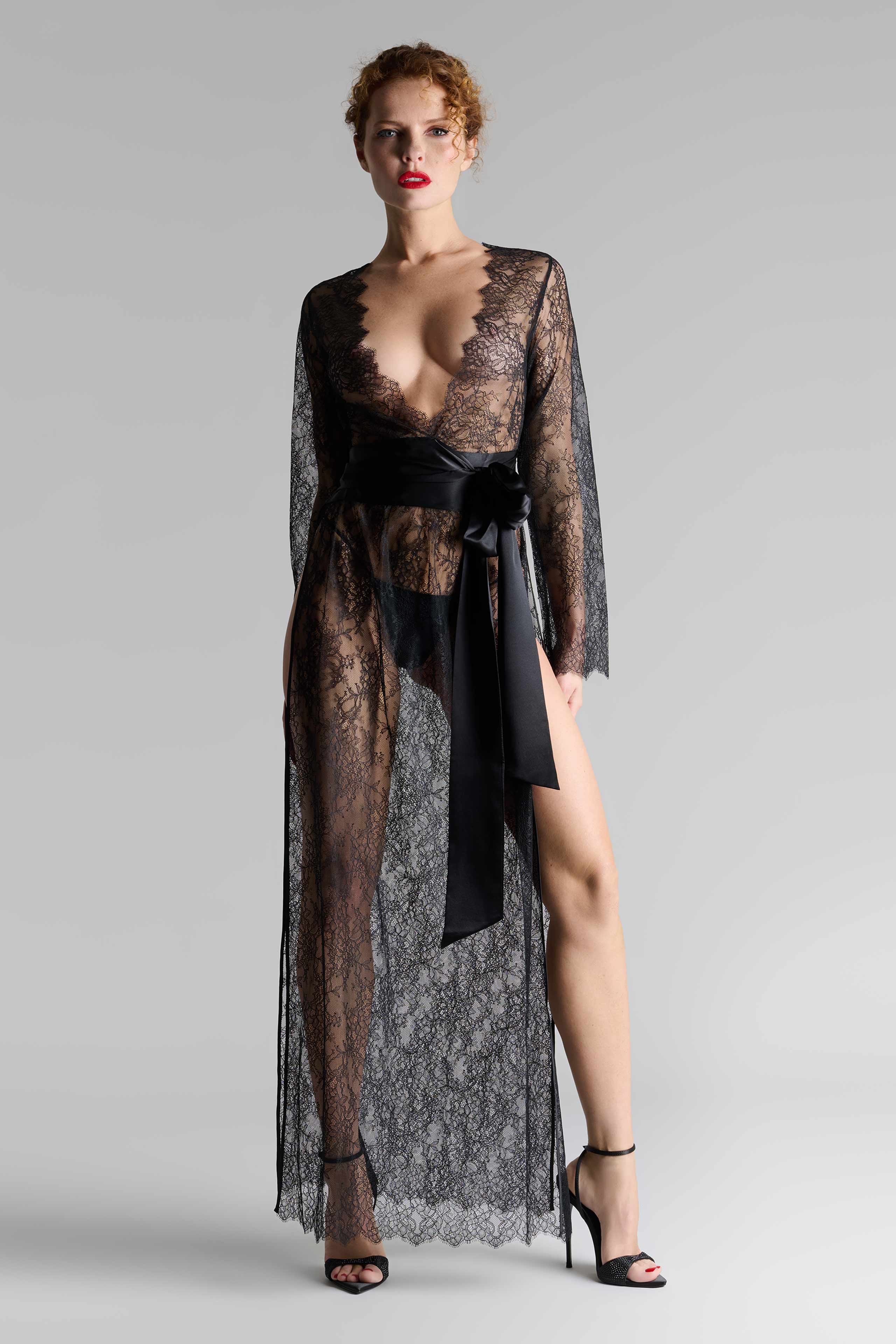 Wrap over long dress - Rendez-Vous Private - Image 3