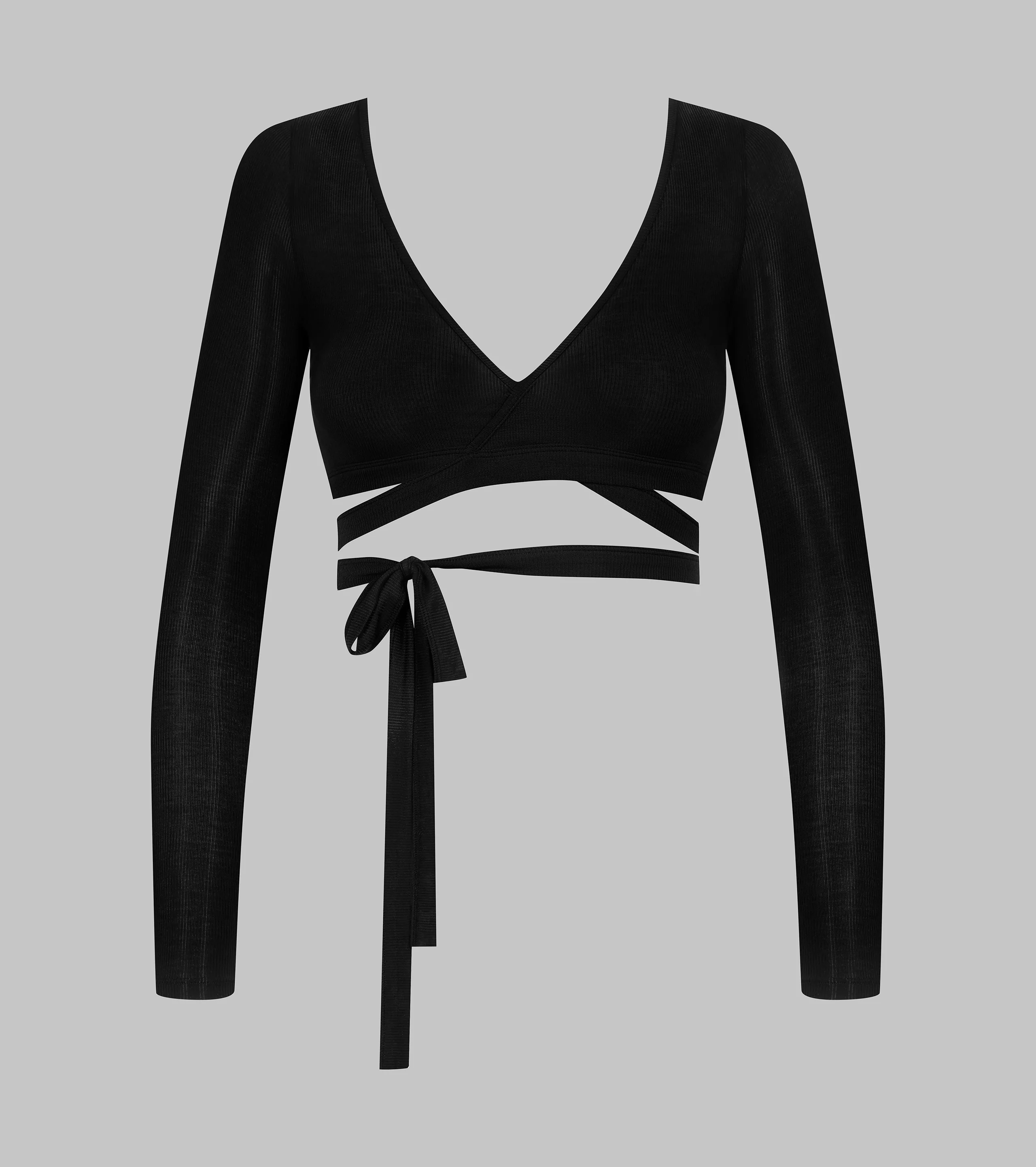 Long sleeves Wrap top - La Femme Amazone - Image 4